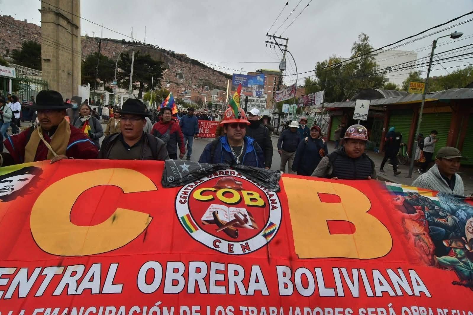 La COB convoca a un ampliado de emergencia para analizar las ...